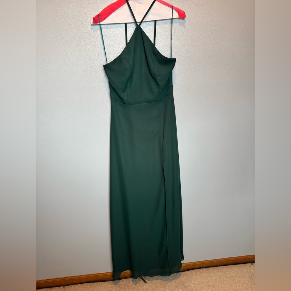 Green Long Dress